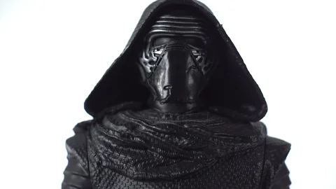 Kylo Ren Pan Up Stock Footage 129895127