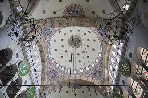 Kylych Ali Pasha complex view inside Stock Photos