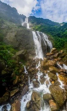 Kynrem Waterfall Stock Photos