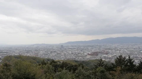 Kyoto landscape panorama Stock Footage 104401315