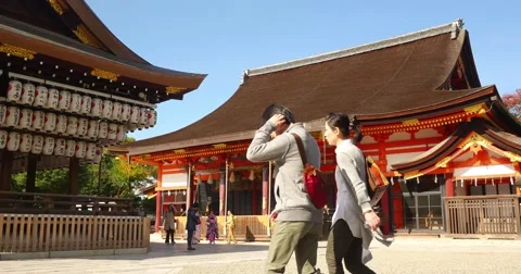 Kyoto temple Time-Lapse 4K 스톡 동영상 57329265