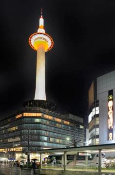 Kyoto Tower Stock Photos