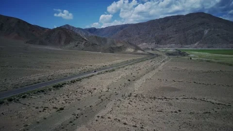 Kyrgyzstan Empty Lands 스톡 동영상 162269317