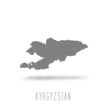 Kyrgyzstan Stock Illustration