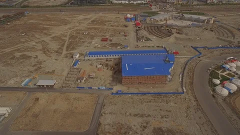 Kyrgyzstan, infrastructure development  Stock Footage 98929201