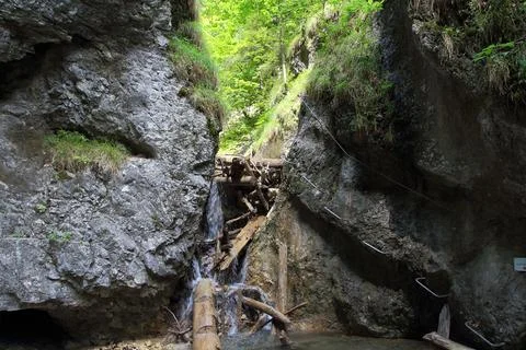 Kysel gorge Stock Photos