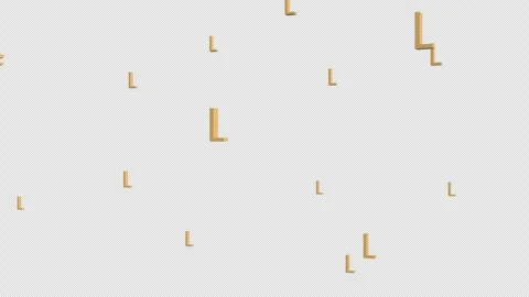 L Alphabet Animation. Stock Footage 316017545