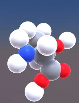 L-Threonine 3D Model