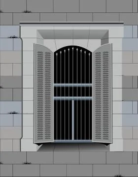 L0110 window ex Stock Illustration
