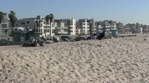 LA-0023 VENICE BEACH TIMELAPSE Stock Footage 10699464