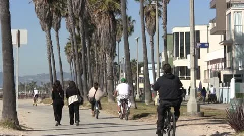 LA-0046 TIMELAPSE VENICE BEACH Stock Footage 10699666