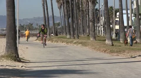 LA-0047 VENICE BEACH Stock Footage 10699697