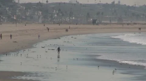 LA-0061 BEACH TIMELAPSE Stock Footage 10699790