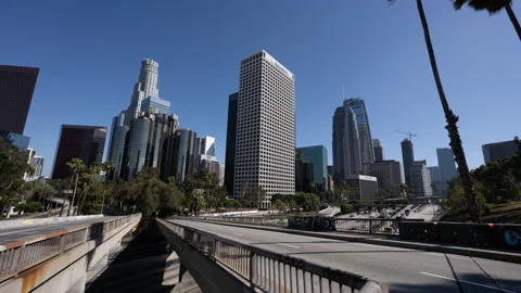 LA 4th St Pan Timelapse Vidéo 202186829