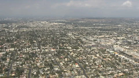 LA Aerial-1 Stock Footage 3149916