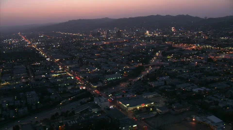 LA aerials. Stock Footage 285110