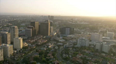 LA aerials. Stock Footage 285239