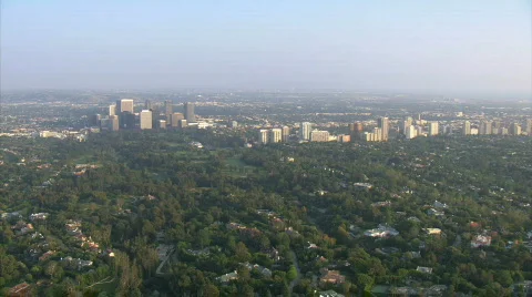 LA aerials. Stock Footage 285261