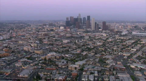 LA aerials. Stock Footage 286751