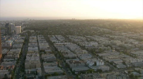 LA aerials. Stock Footage 286777