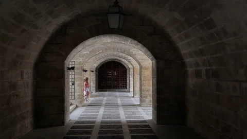 La Almudaina Palace Palma de Mallorca Stock Footage 79863227