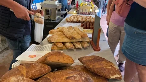 La Baguette Stock Footage 219325801