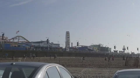 LA Beach Video stock 53812221