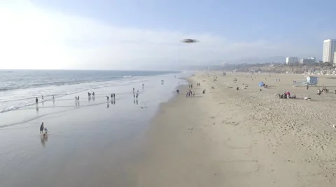 LA Beach Video stock 53812224