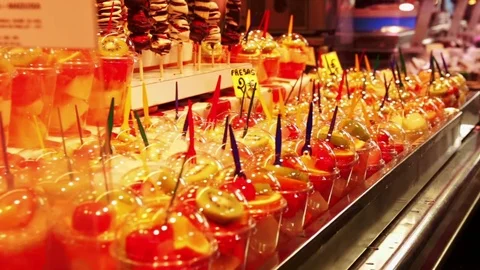 La Boqueria 4 Stock Footage 70353653