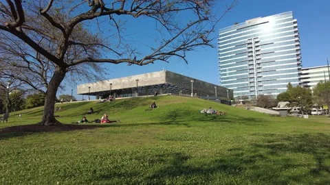 La Brea Tar Pits Los Angeles Stock Footage 167567514