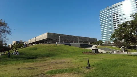 La Brea Tar Pits Los Angeles California Stock Footage 167567525