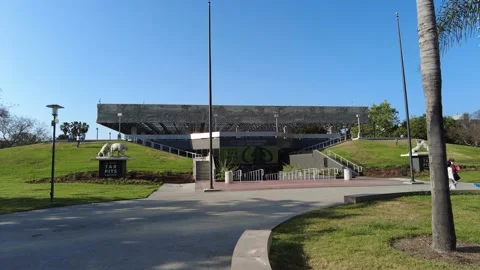 La Brea Tar Pits Los Angeles California 4k Stock Footage 167567866