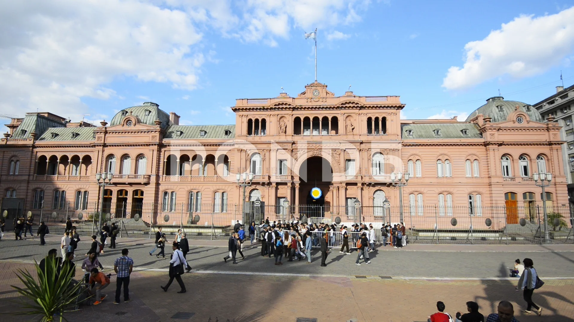 La Casa Rosada Buenos Aires Argentina Stock Video Pond5