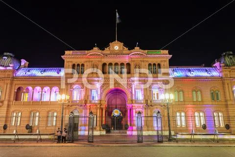 La Casa Rosada, Buenos Aires Stock Photos