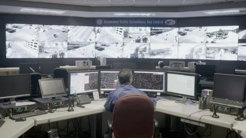 LA Center Traffic Control Stock-Footage 134580334