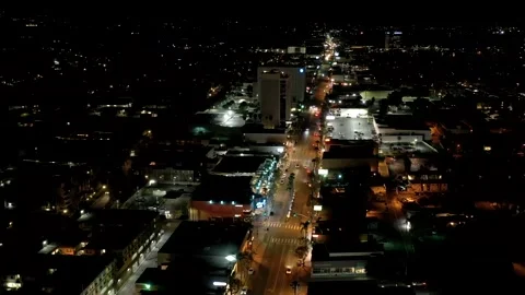 LA City hyperlapse @ night 스톡 동영상 242830789