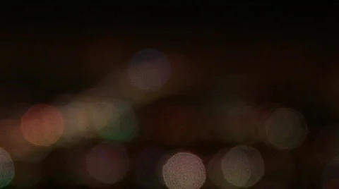 LA city lights  Stock Footage 62298