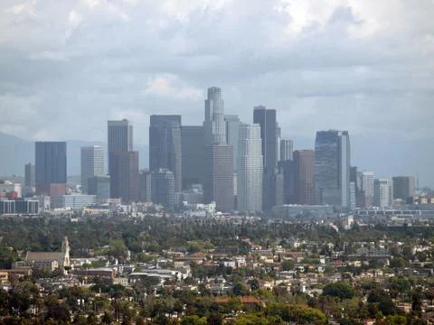 La city storm Stock Photos