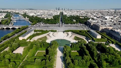La Concorde Square At Paris In Ile De France France. Stockfoto's