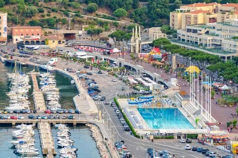 La Condamine - Monaco Stock Photos
