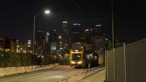 LA Construction timelapse Vidéo 130083256