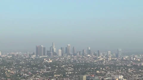 LA day to night4 Stock-Footage 10981775