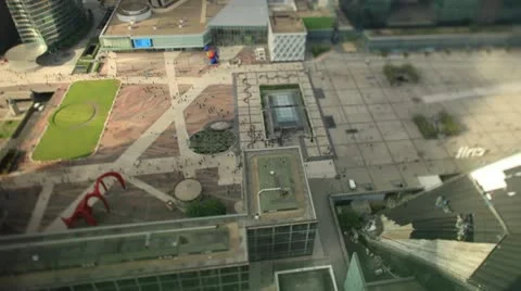 La Défense Paris Timelapse 库存影片 11244042