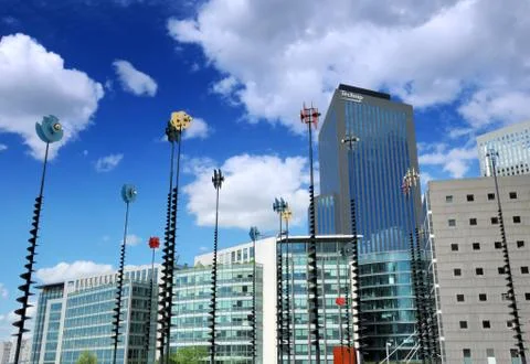 La defense. Stock Photos