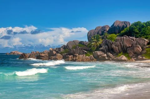 La Digue Stock Photos