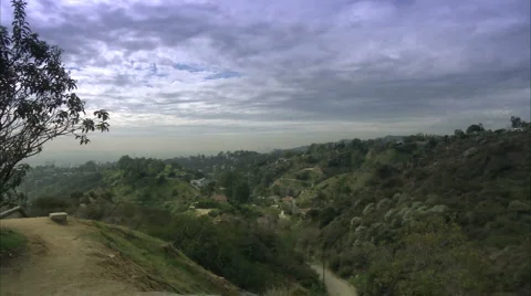 LA in distance 動画素材 992235