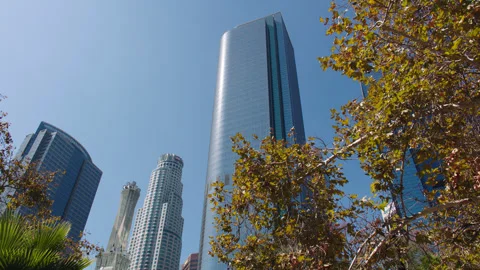 LA Downtown Daytime 16 Stock Footage 276917848