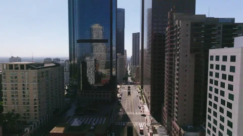 LA Downtown Daytime 5 Stock Footage 276917975
