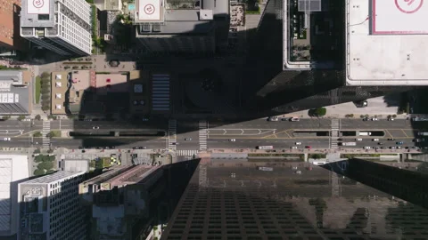 LA Downtown Daytime 7 Stock Footage 276918048