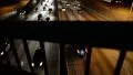 LA Downtown Dolly 06 Forward Freeway at Night California HD Footage